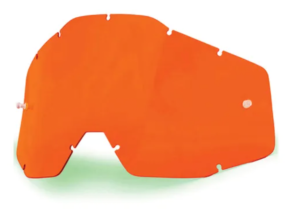 100% Racecraft, Accuri & Strata Orange Anti-Fog Lens
