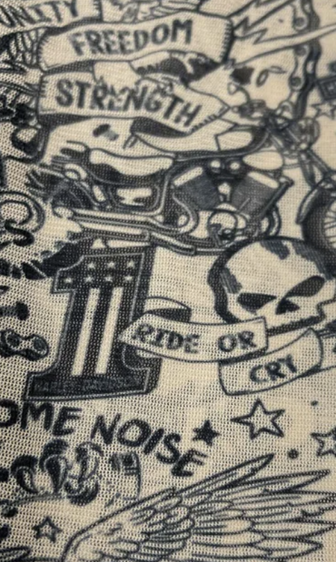 Harley-Davidson® Little Boys' Bar & Shield Mesh Tattoo Long Sleeve Tee