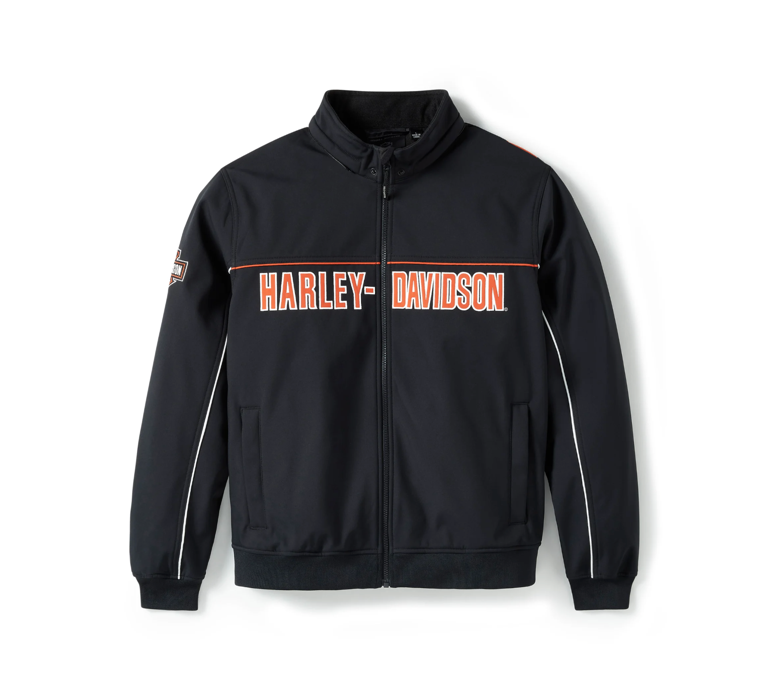 Men's Idyll Windproof Soft Shell Jacket - Harley Black