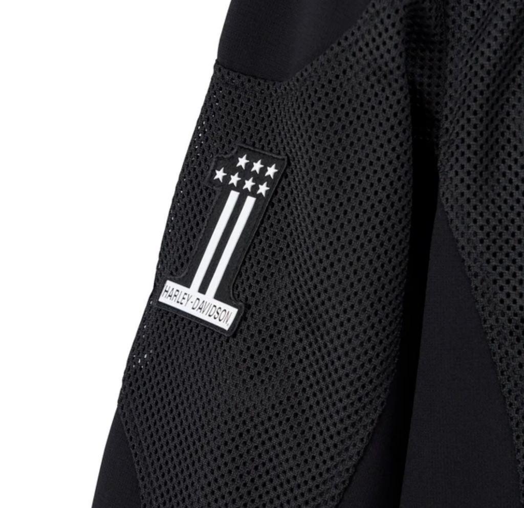 Men's H-D Shield Mesh Riding Jacket