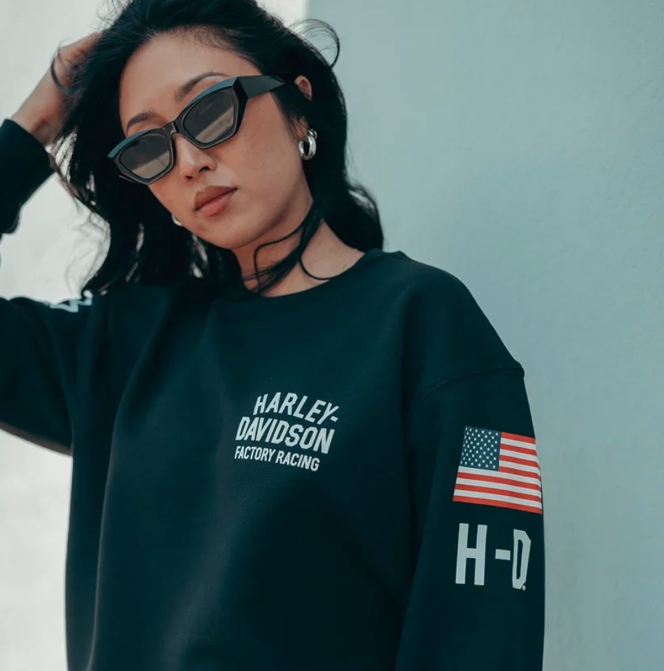 Factory Racing Crew Neck Sweatshirt