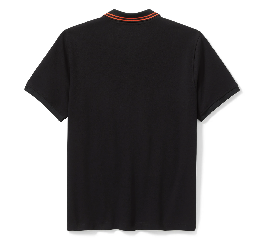 Bar & Shield Pique Polo