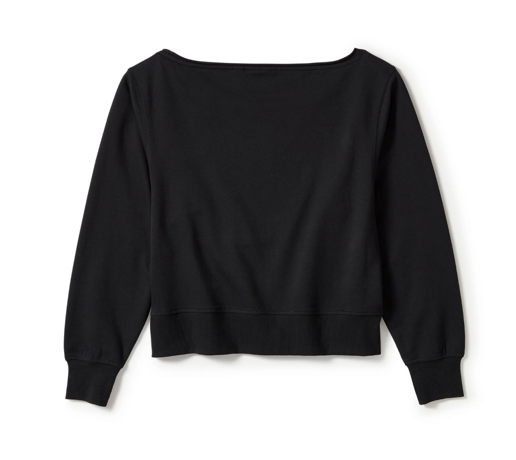 Women's Chrome Evo Off The Shoulder Crew - Harley Black