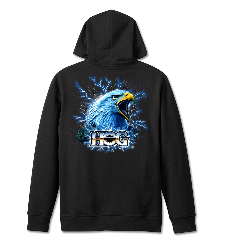 Electric Eagle H.O.G. ® Pullover Fleece Hoodie