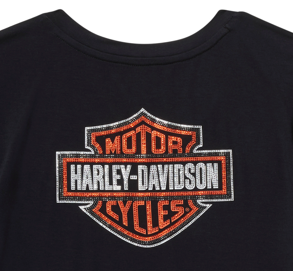 Women's Essential Bling V Neck Tee