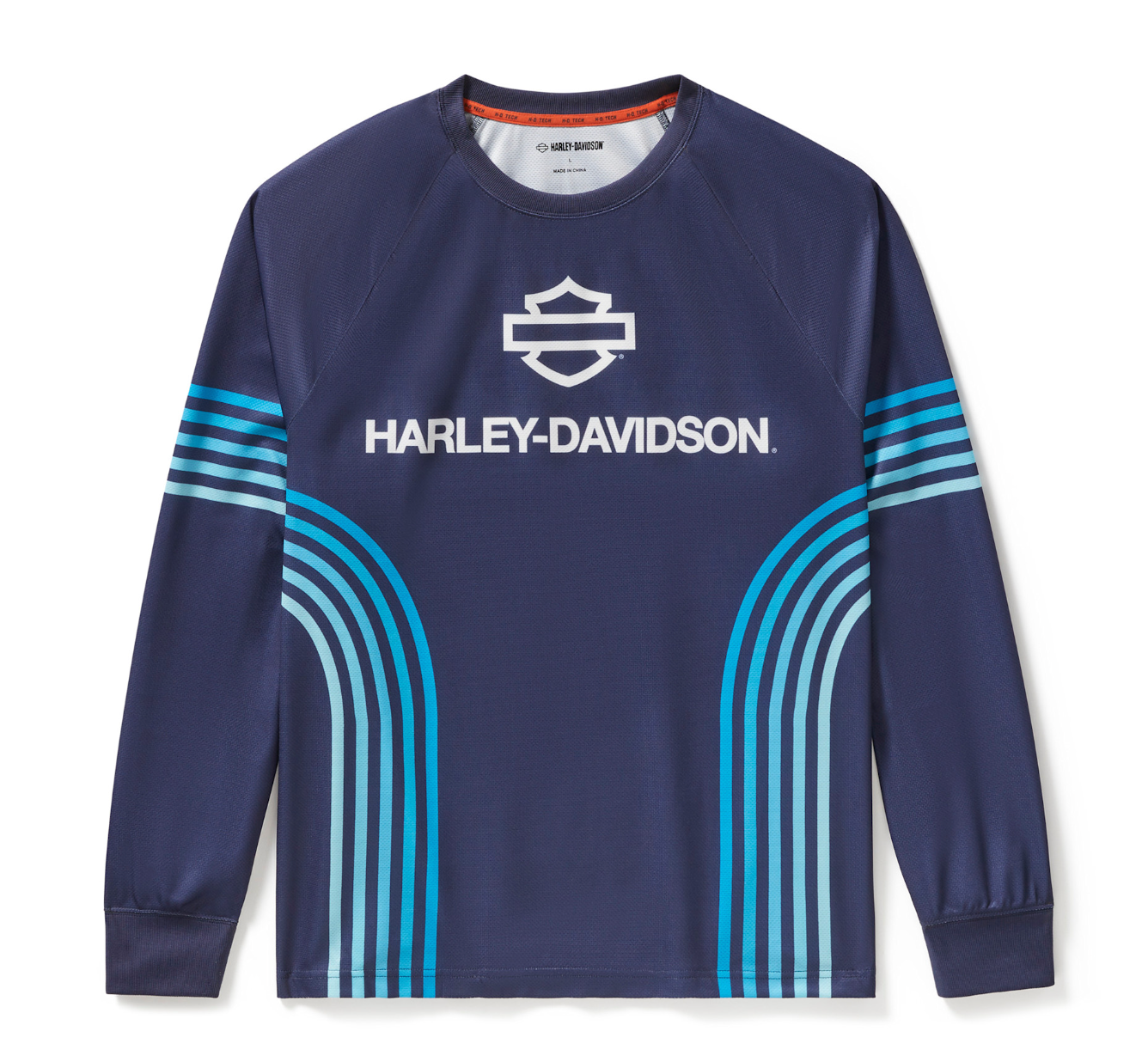 Men's H-D® TECH Racing Jersey - Beacon Blue