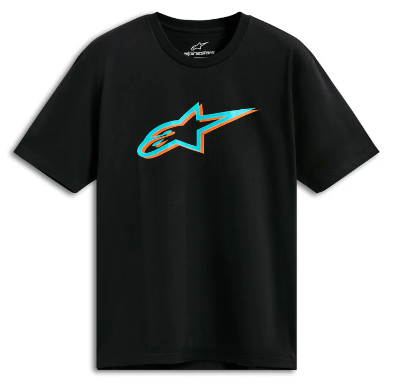 Alpinestars Ageless Shadow CSF Tee - Black/Turquoise
