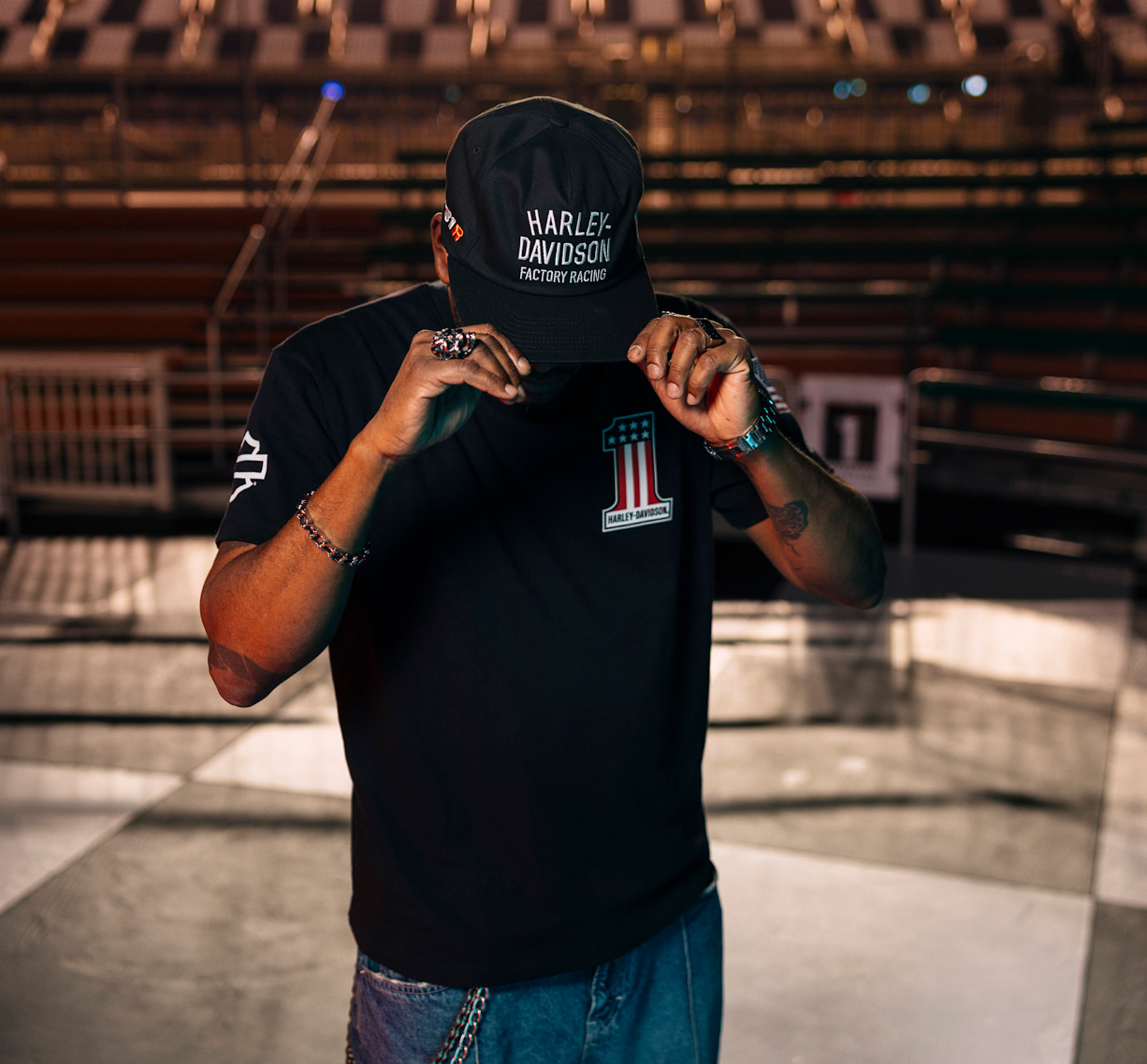 Men's H-D Championship Tee - Harley Black