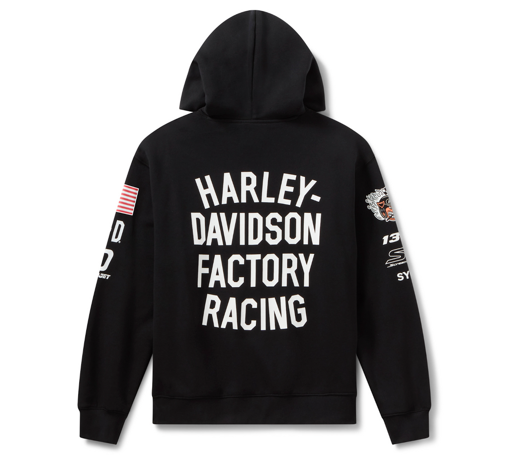 Factory Racing Fanwear Hoodie - Harley Black