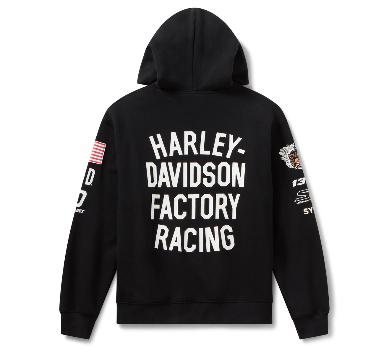 Factory Racing Fanwear Hoodie - Harley Black