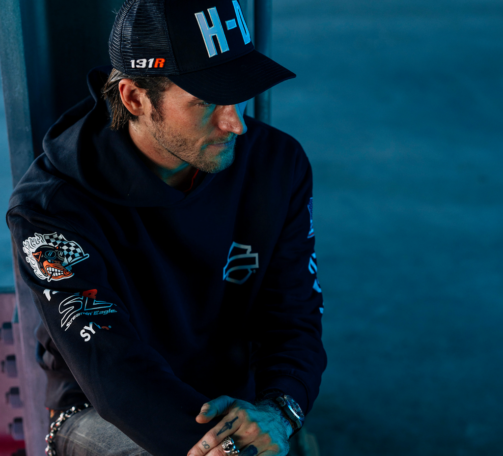 Factory Racing Fanwear Hoodie - Harley Black