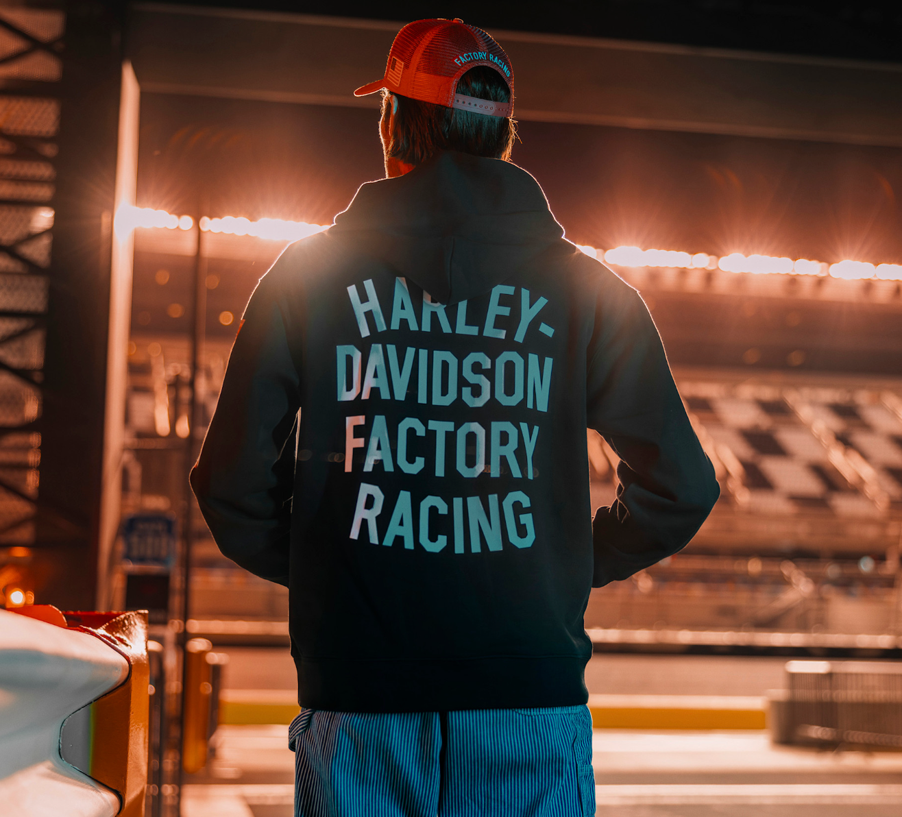 Factory Racing Fanwear Hoodie - Harley Black