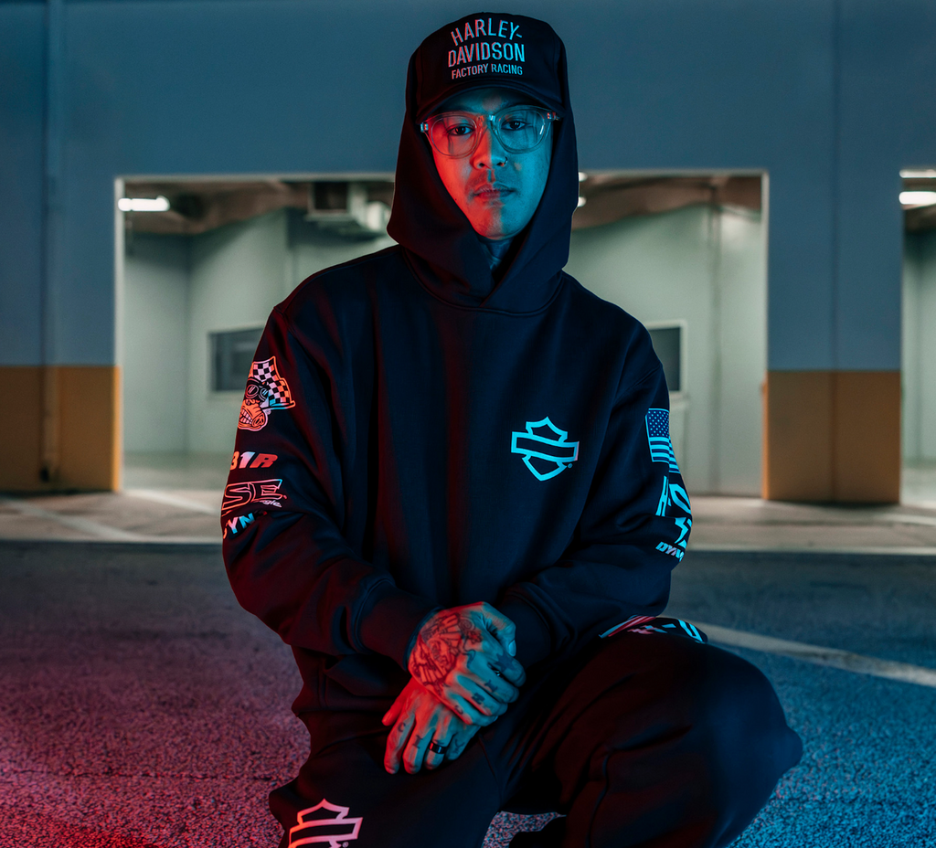 Factory Racing Fanwear Hoodie - Harley Black