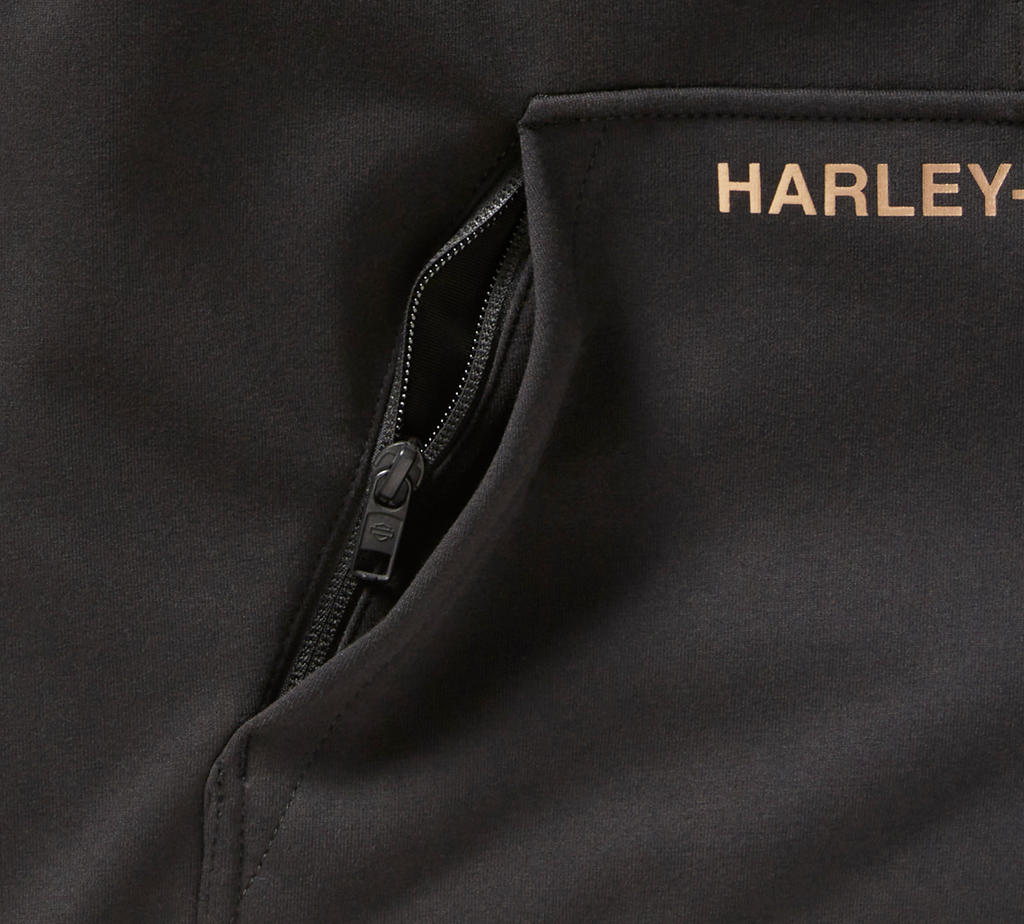 Women's H-D Deflector Half Zip Riding Fleece