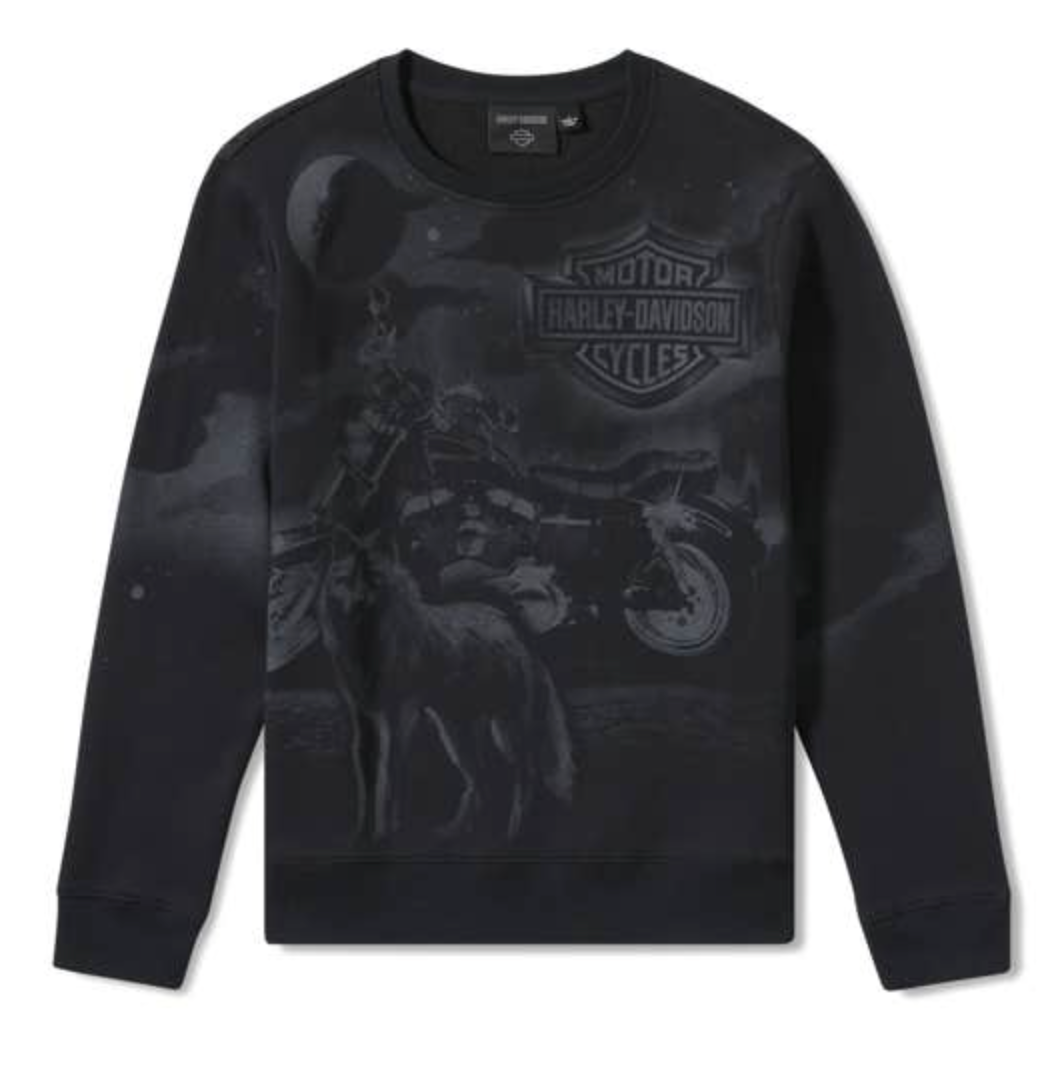 Mens Lone Wolf Lowrider Crewneck