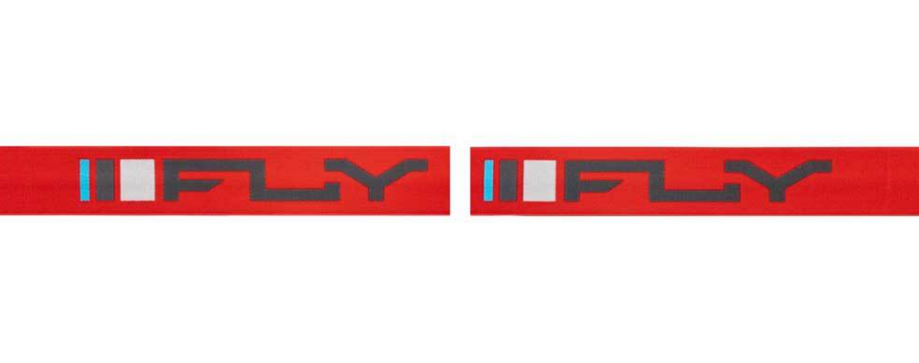 Fly Racing Zone Red / Charcoal Mirrored Goggles