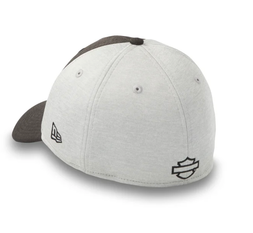 Drop H 39THIRTY Shadowtech Heather Stretch-Fit Cap - Medium Grey Heather