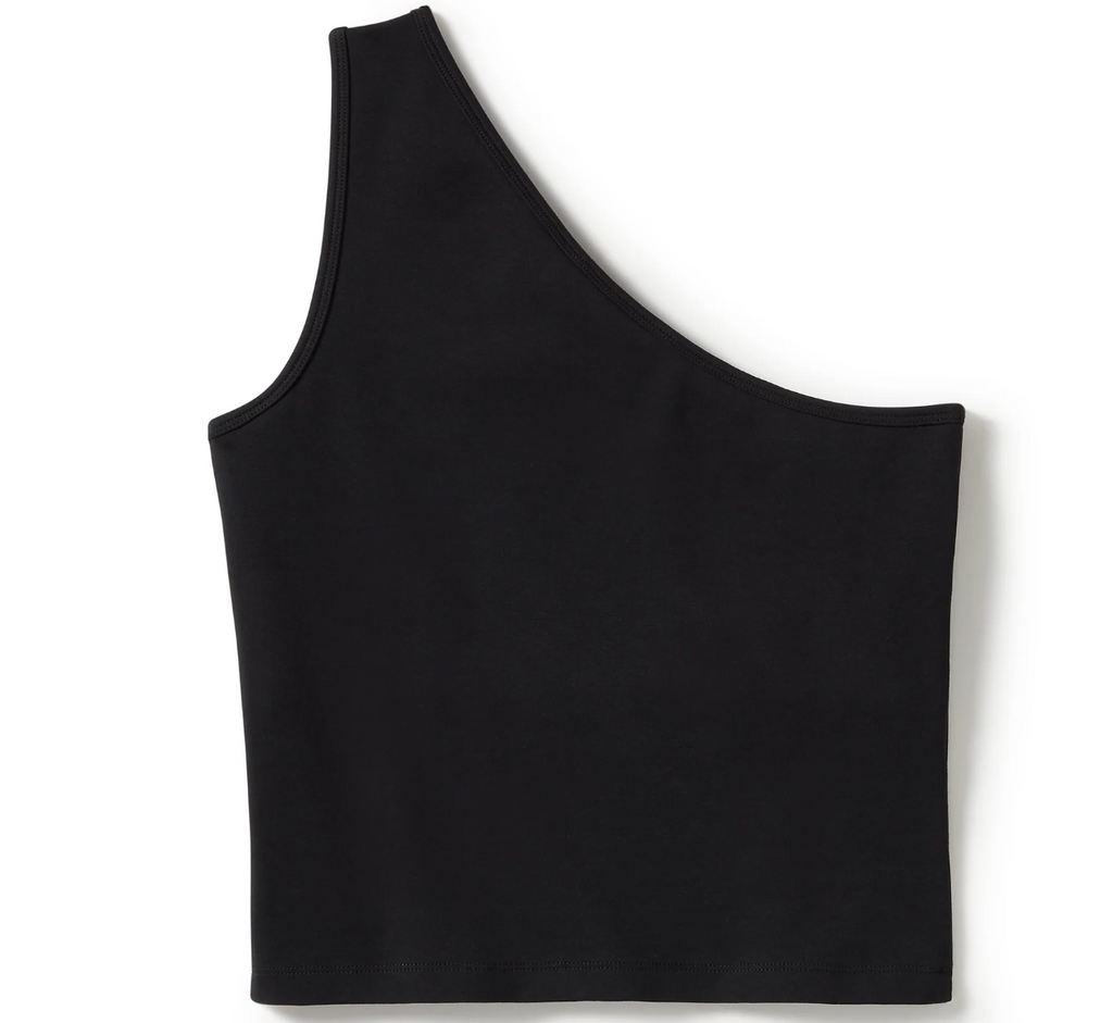 Women's Essential Bling One Shoulder Top