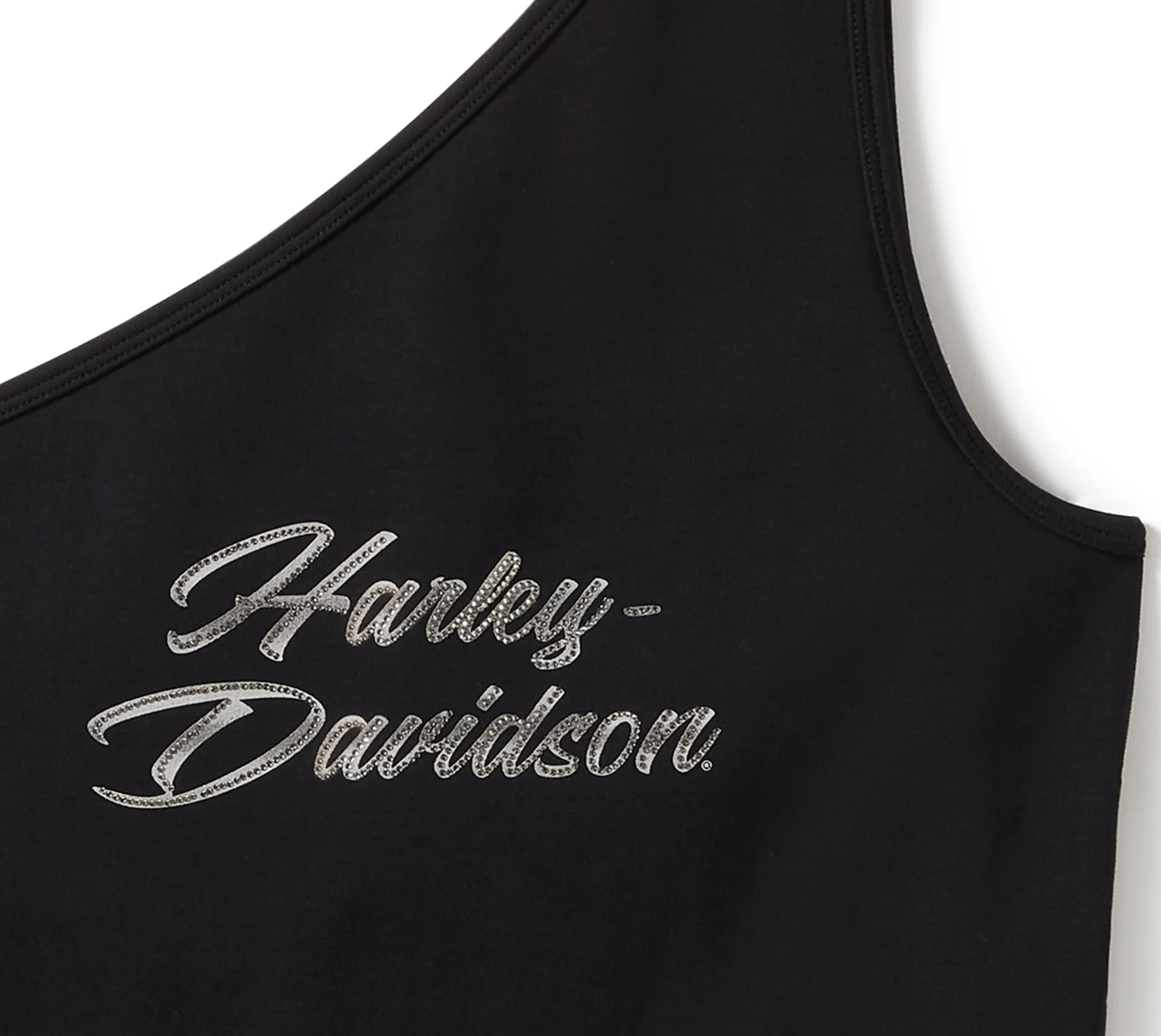 Women's Essential Bling One Shoulder Top