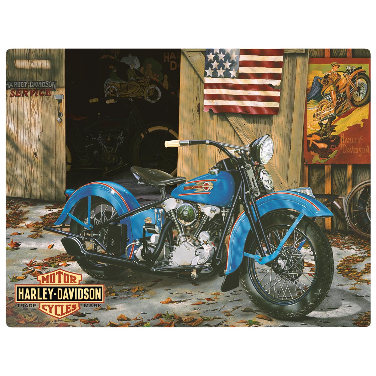 Harley-Davidson At Your Service Tin Sign 2010541