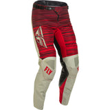 FLY RACING KINETIC 2022 MEN'S WAVE PANT - GREY / RED