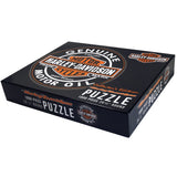 Harley-Davidson® Motor Oil Round Puzzle- 6022