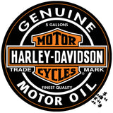 Harley-Davidson® Motor Oil Round Puzzle- 6022