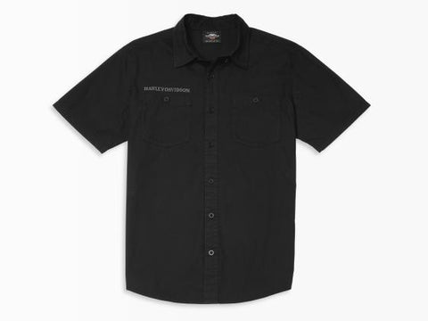 Harley-Davidson Men's Willie G Skull Mechanics Shirt