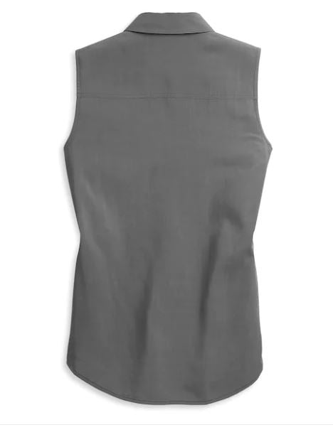 Harley-Davidson Women's Logo Tie Front Shirt