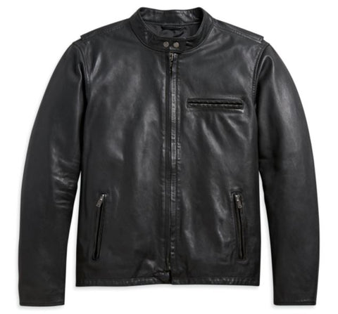 Harely-Davidson Cafe Racer Leather Jacket
