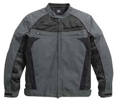 Harley-Davidson® Men's Utilitarian Textile & Mesh Riding Jacket - 2XL ONLY
