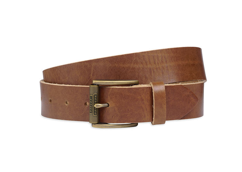 Harley-Davidson® Distressed Brown Belt 97847-17vm - 32 Only