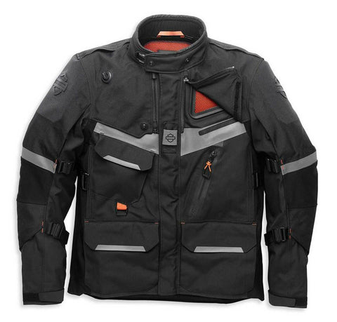 Harley-Davidson® Men's Passage Adventure Jacket - Black