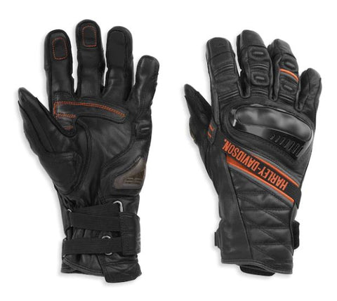 Harley-Davidson Men's Passage Adventure Gauntlet Gloves