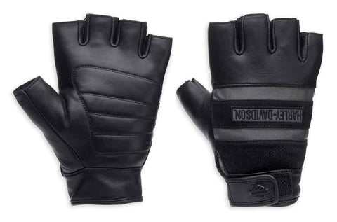 Harley-Davidson® Men's Centerline Reflective Fingerless Gloves