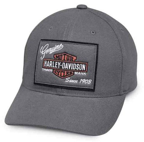 Harley-Davidson® Men's Genuine Logo Patch Baseball Cap