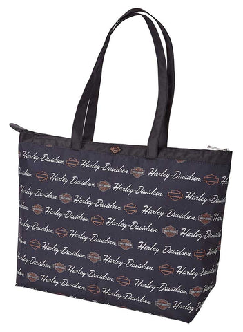 Harley-Davidson® Vintage Signature Collection Shopper Tote, Strong/Lightweight