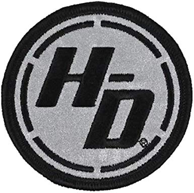Harley-Davidson Reflective Ignition Circle H-D Emblem Patch – X-Small