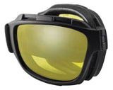 Harley-Davidson® Men's Bend Goggles, Yellow Lens/ Matte Black.