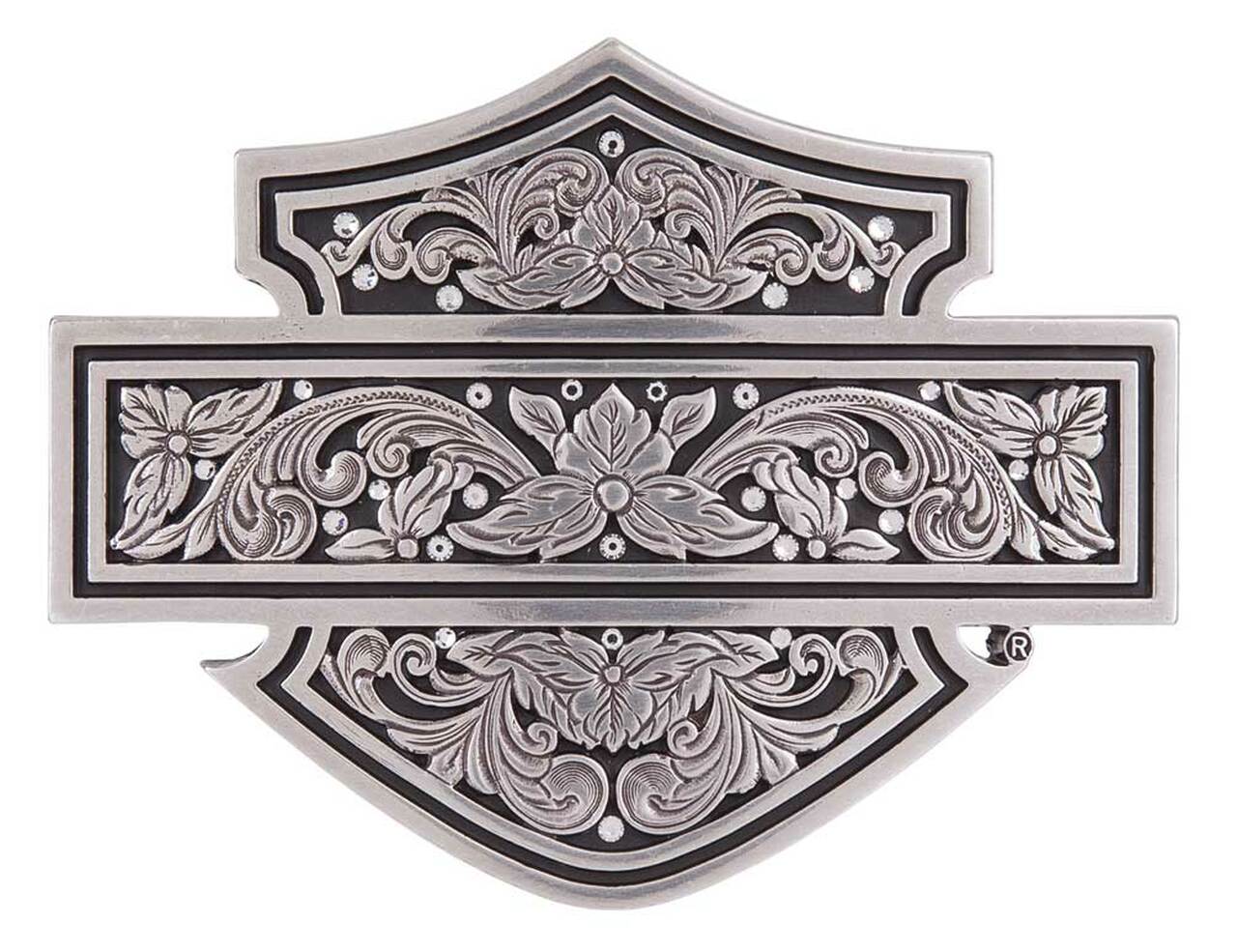 Harley-Davidson® Women’s Filigree B&S Belt Buckle Hdwbu11374