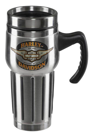 Harley-Davidson® Core Winged Bar & Shield Travel Mug