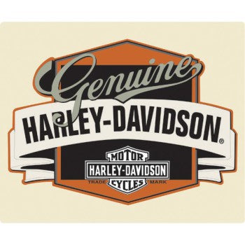 Harley-Davidson® H-D Genuine W/Banner Tin Sign 2010241