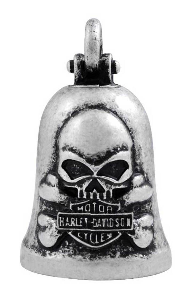 Harley-Davidson® Vintage Skull & Crossbones Ride Bell - HRB051.
