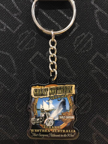 GREAT SOUTHERN MOTORCYCLES KEYRING KYCUS0302