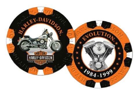 Harley-Davidson® Series 7 Limited Edition Collector's Poker Chip 2 Pack