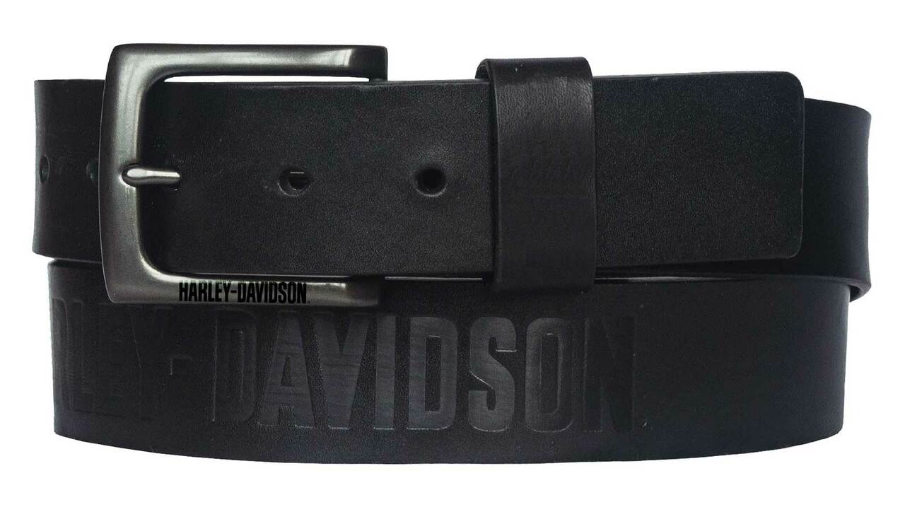 Harley-Davidson® Vintage Race Belt Black Hdmbt11769 