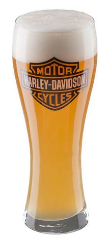 Harley-Davidson® Core Bar & Shield Pilsner Glass.