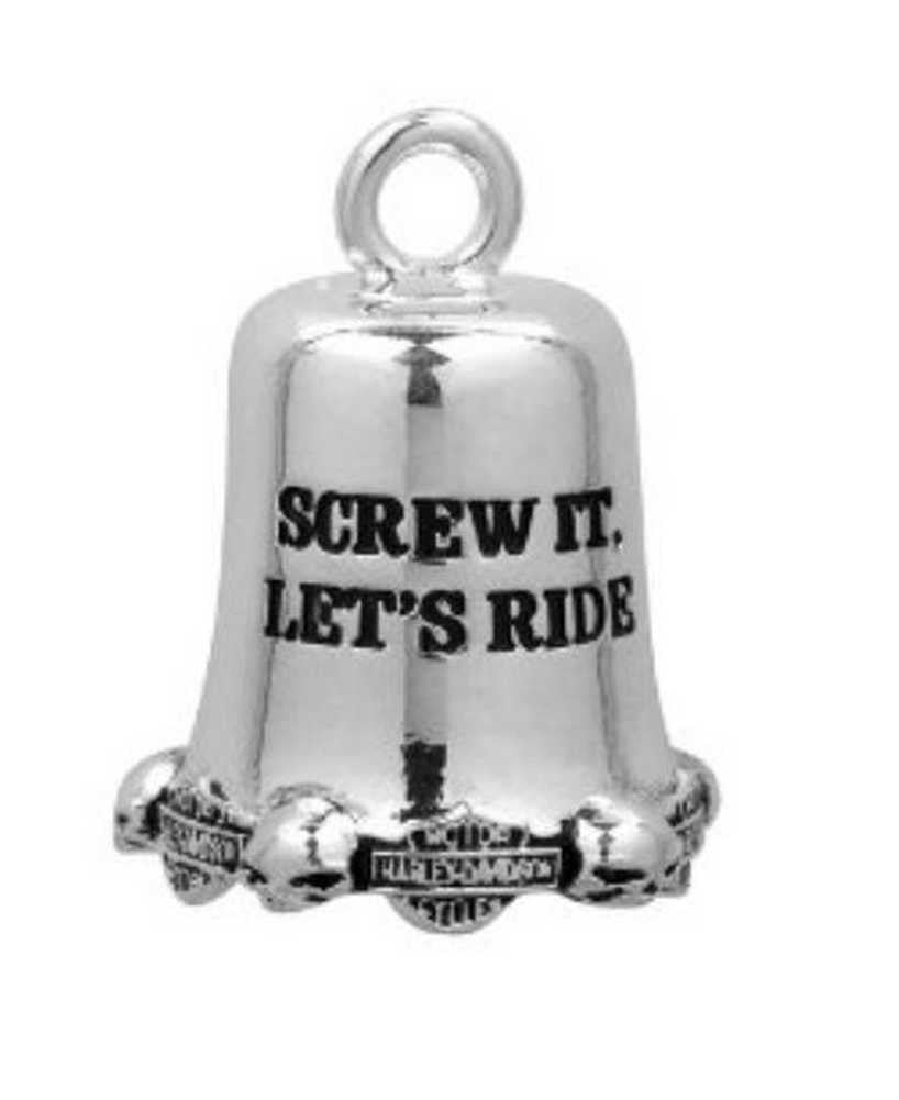 Harley-Davidson® H-D Ride Bell Screw It Lets Ride Bar & Shield - Hrb002